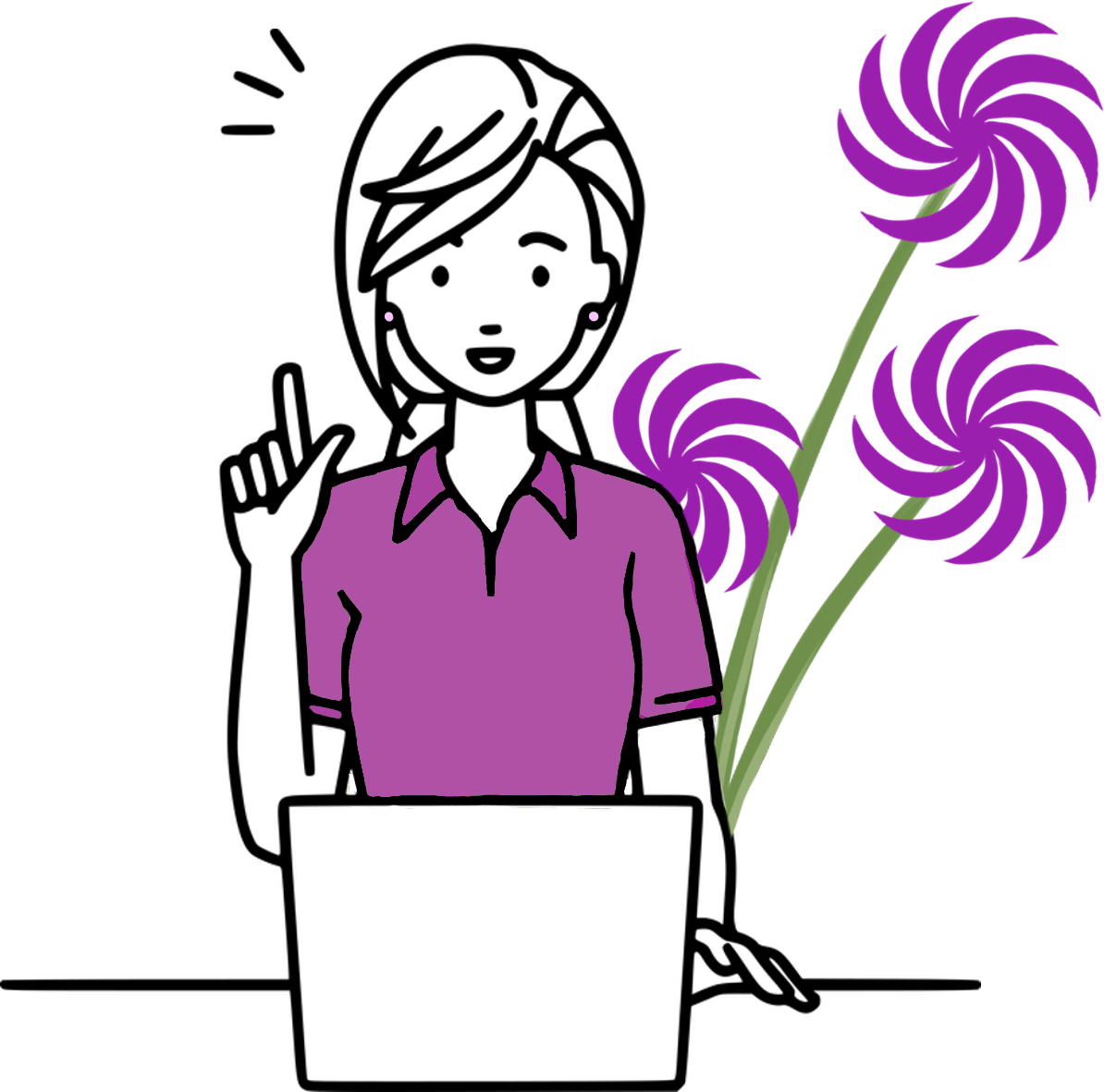 secrétaire-allium